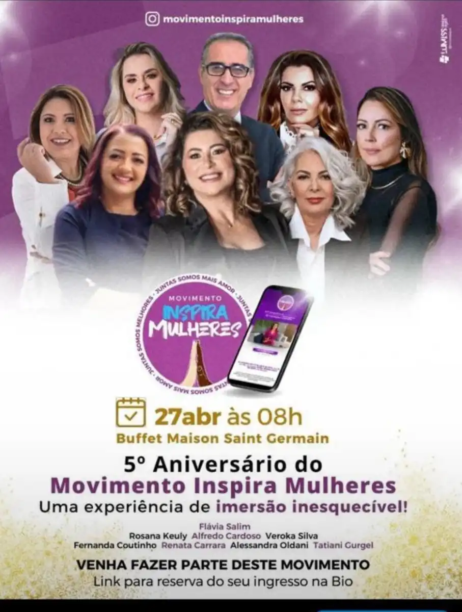 Movimento Inspira Mulheres celebra seu 5º aniversário
