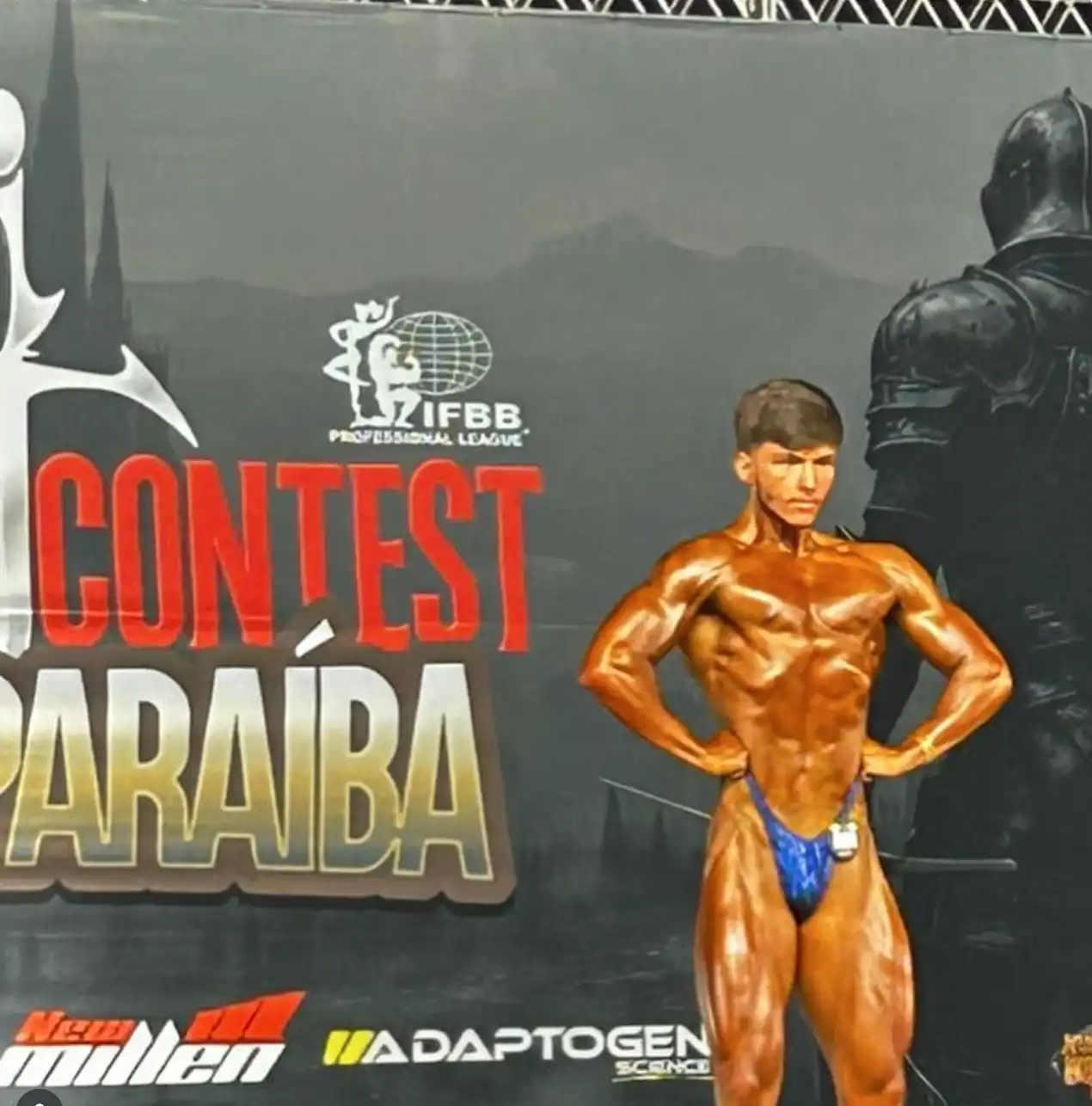 Atleta joseense de fisiculturismo ganha dois títulos em competição 