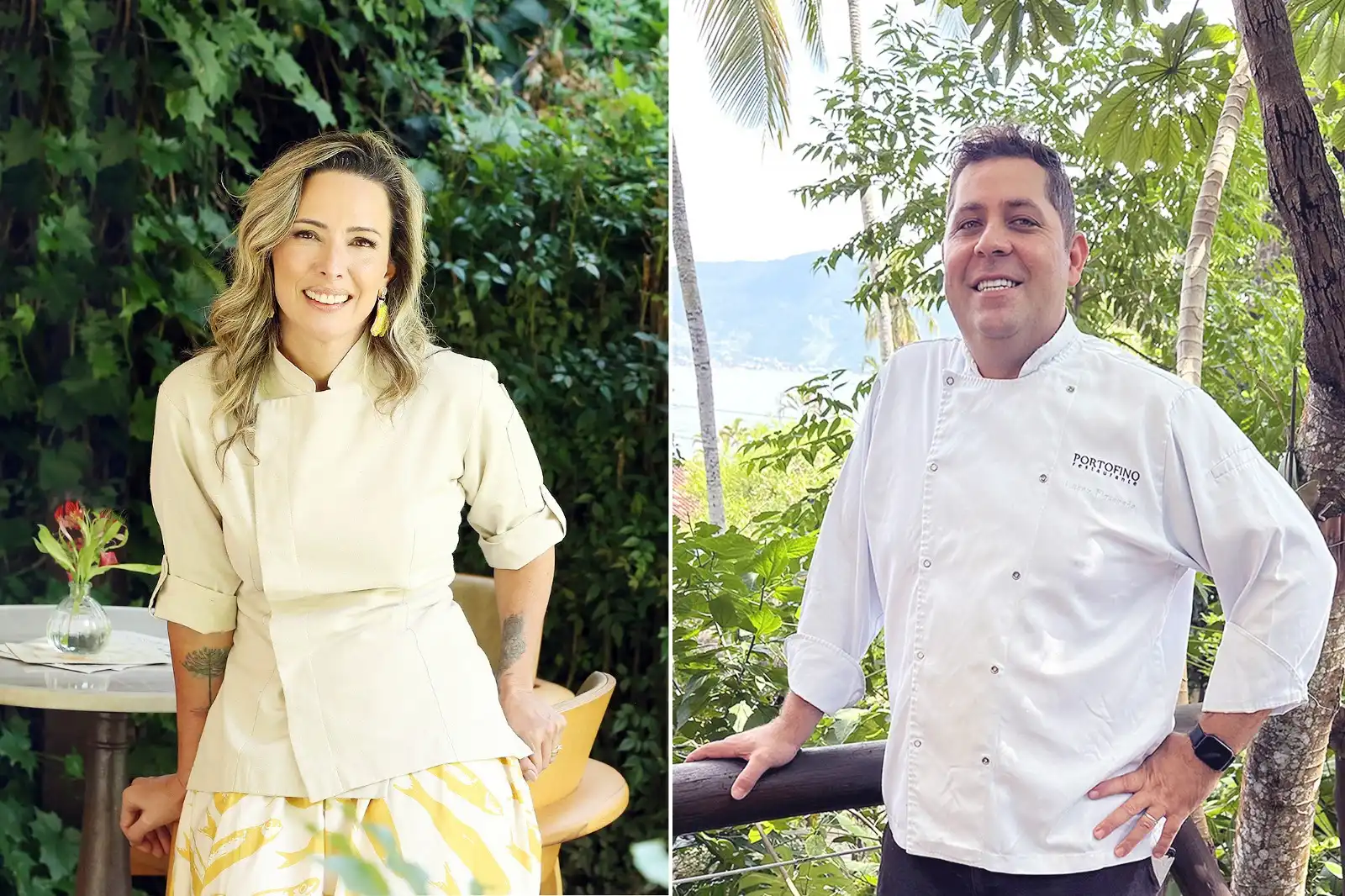 Chefs Anouk Migotto e Lucas Figueiredo farão jantar exclusivo em Ilhabela