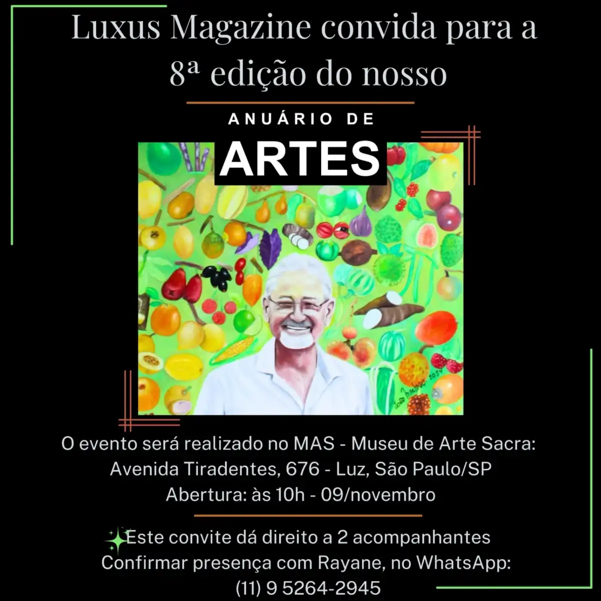 Cris Pires Furtado é destaque na 8º edição do Anuário de Artes Luxus Magazine 2024