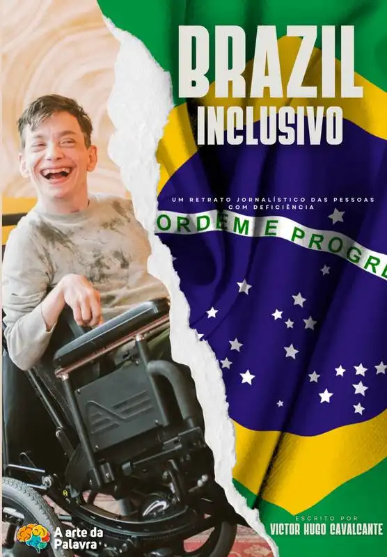Victor Hugo Cavalcante Silva lança Brazil Inclusivo, livro-reportagem sobre inclusão PcD no Brasil
