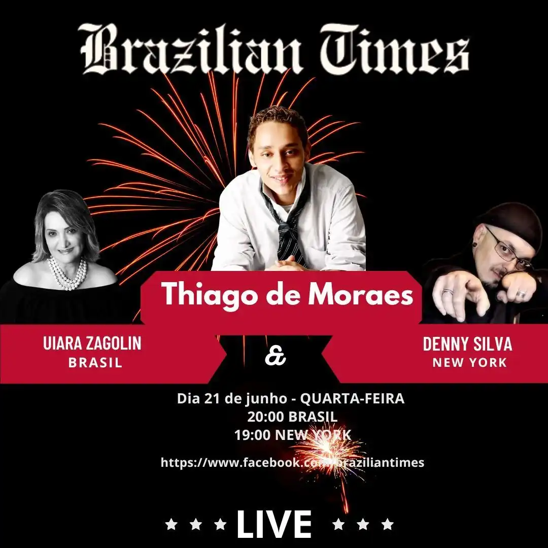 Thiago de Moraes em entrevista ao canal Brazilian Times revela seus projetos inusitados
