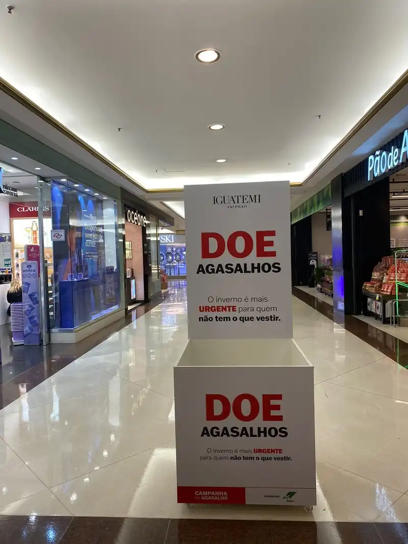Iguatemi S.A se une à Cruz Vermelha São Paulo para mais uma edição da Campanha do Agasalho