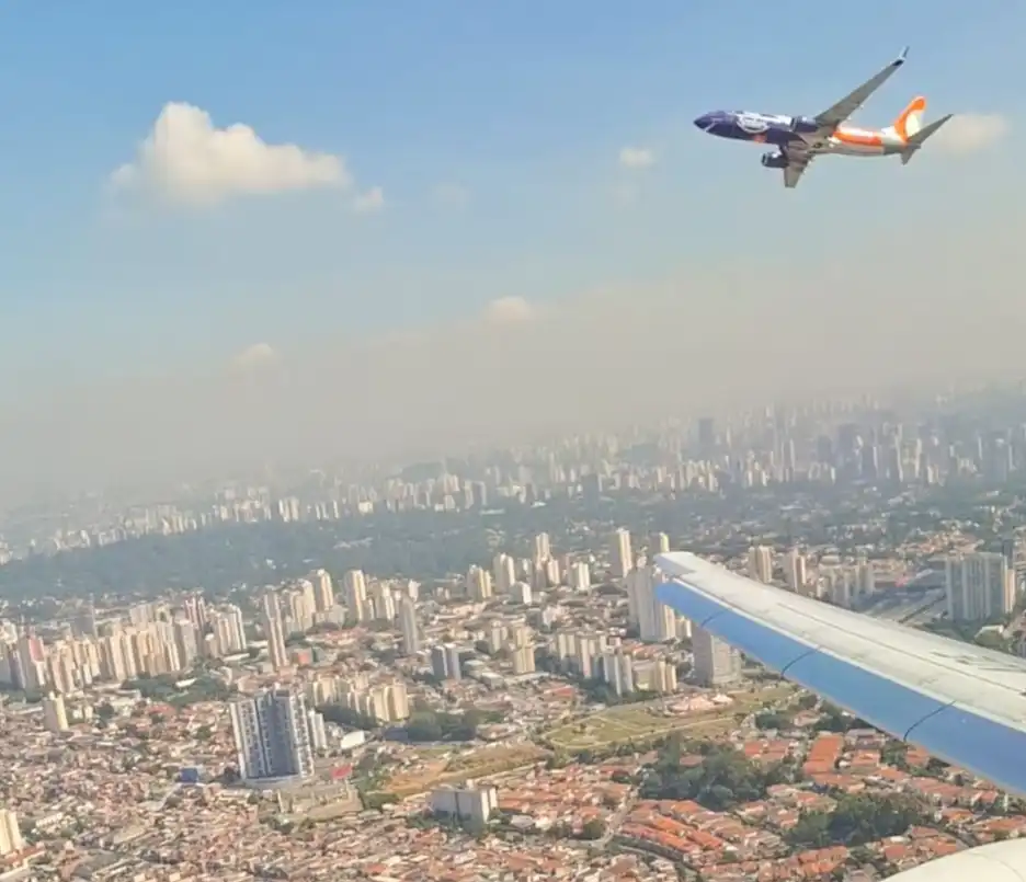 Aviões da Embraer e da Boeing ficam a 22 metros em incidente no Aeroporto de Congonhas