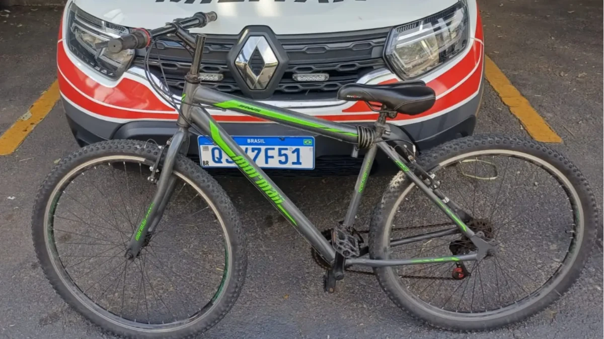 Homem é preso após furtar bicicleta no Jardim das Indústrias