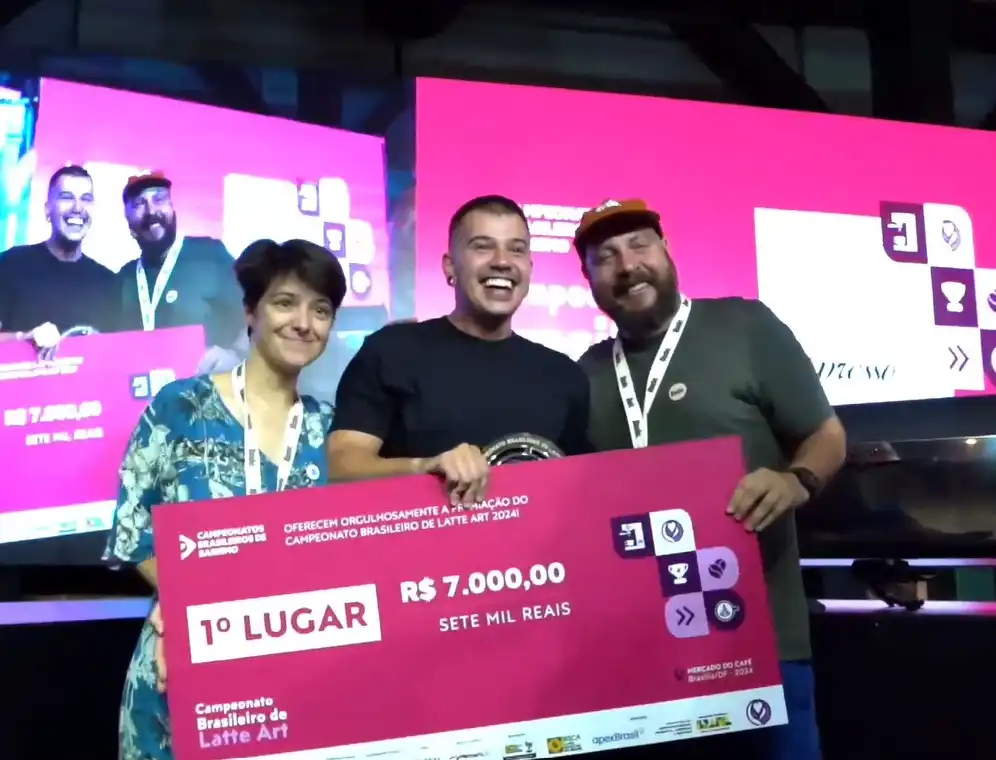 Joseense é campeão brasileiro de Latte Art em 2024