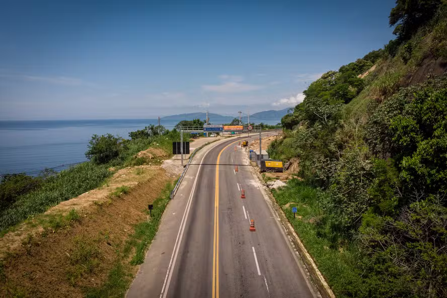 Rio-Santos ganhará duplicação bilionária entre Caraguatatuba e Ubatuba