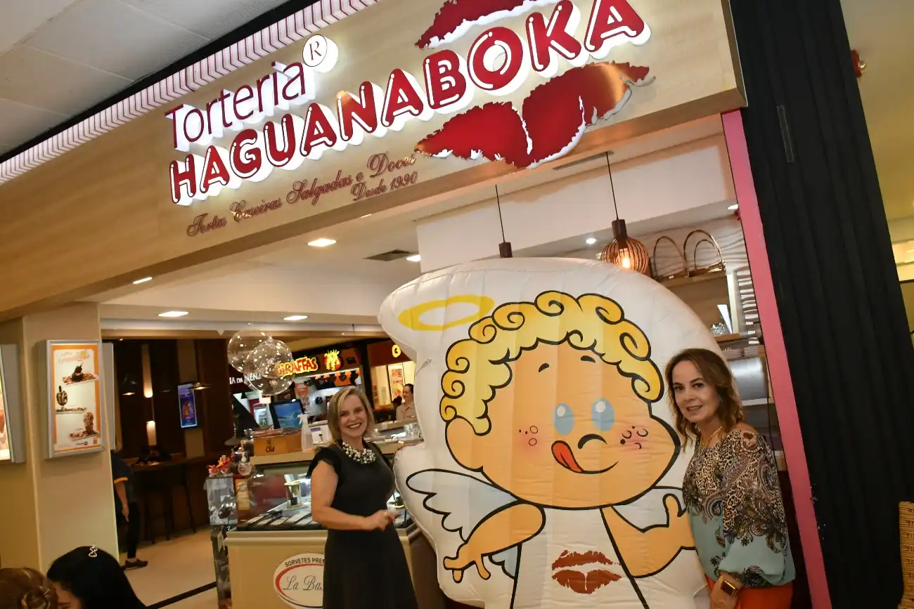 TORTERIA HAGUANABOKA do COLINAS Shopping realiza semana ANJINHO GULOSO