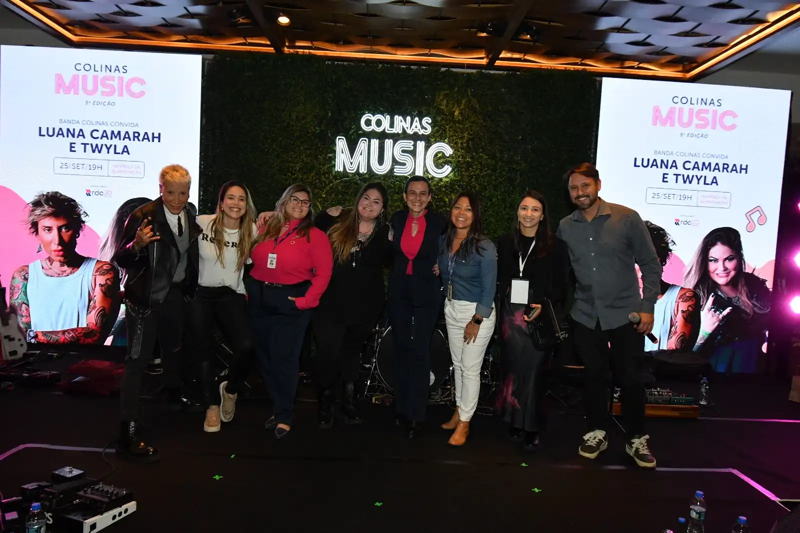 Colinas Music fecha a sua 5º temporada com Luana Camarah e Twyla em uma noite de muito rock R&amp;B