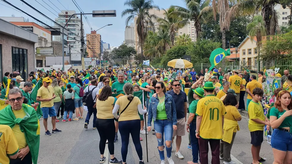 7 de setembro: direita promove manifestação pela liberdade
