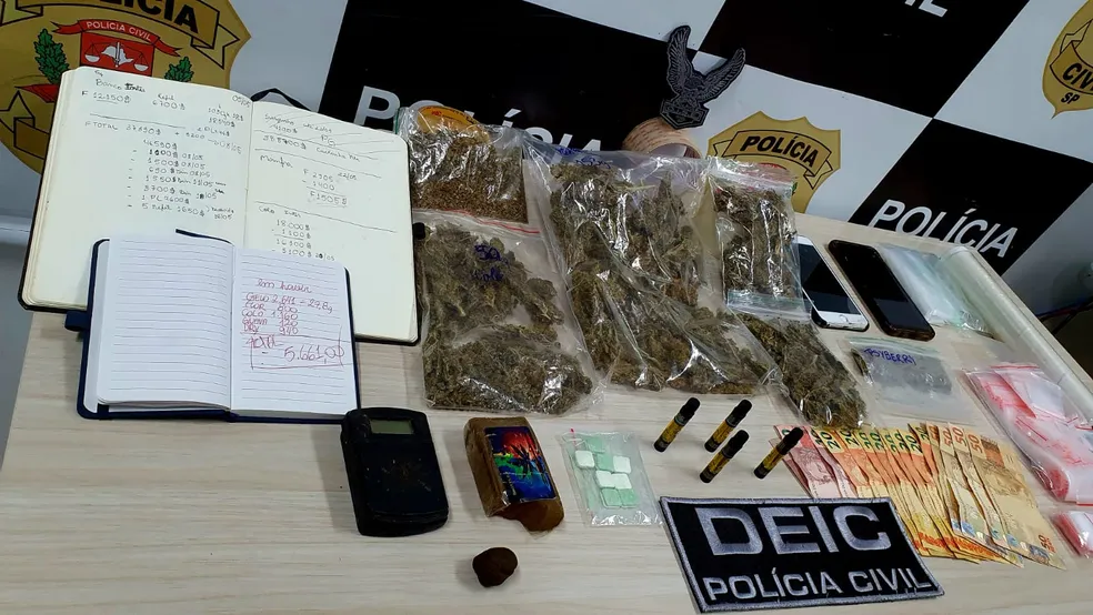 Vendedor online de drogas é preso em São José