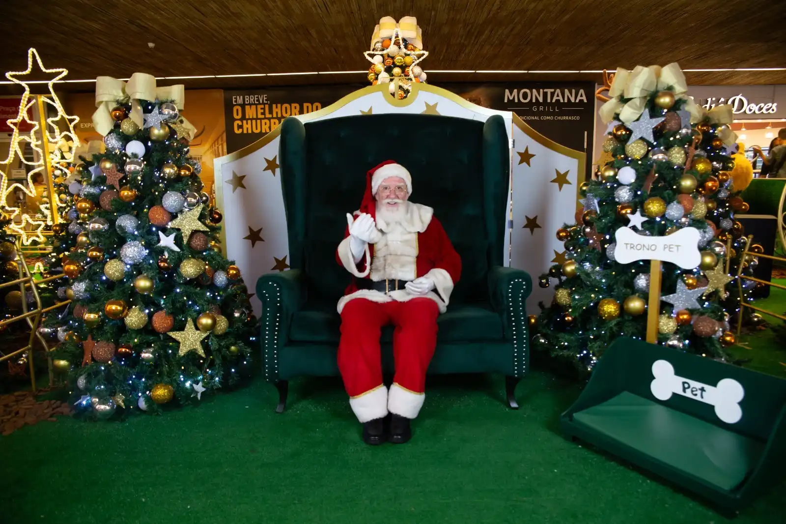 Papai Noel chega neste sábado (15) no Serramar Shopping em Caraguatatuba