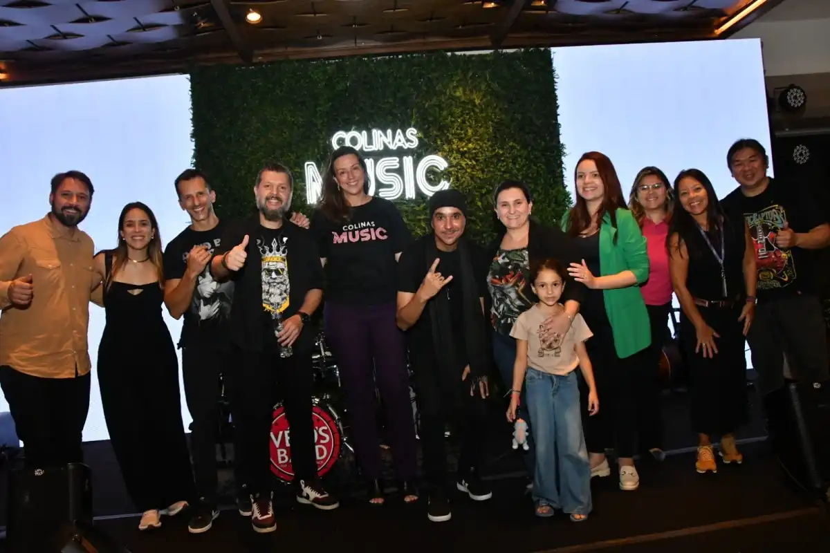 Fechando com chave de ouro o Festival Colinas Music recebeu a Véio’s Band.