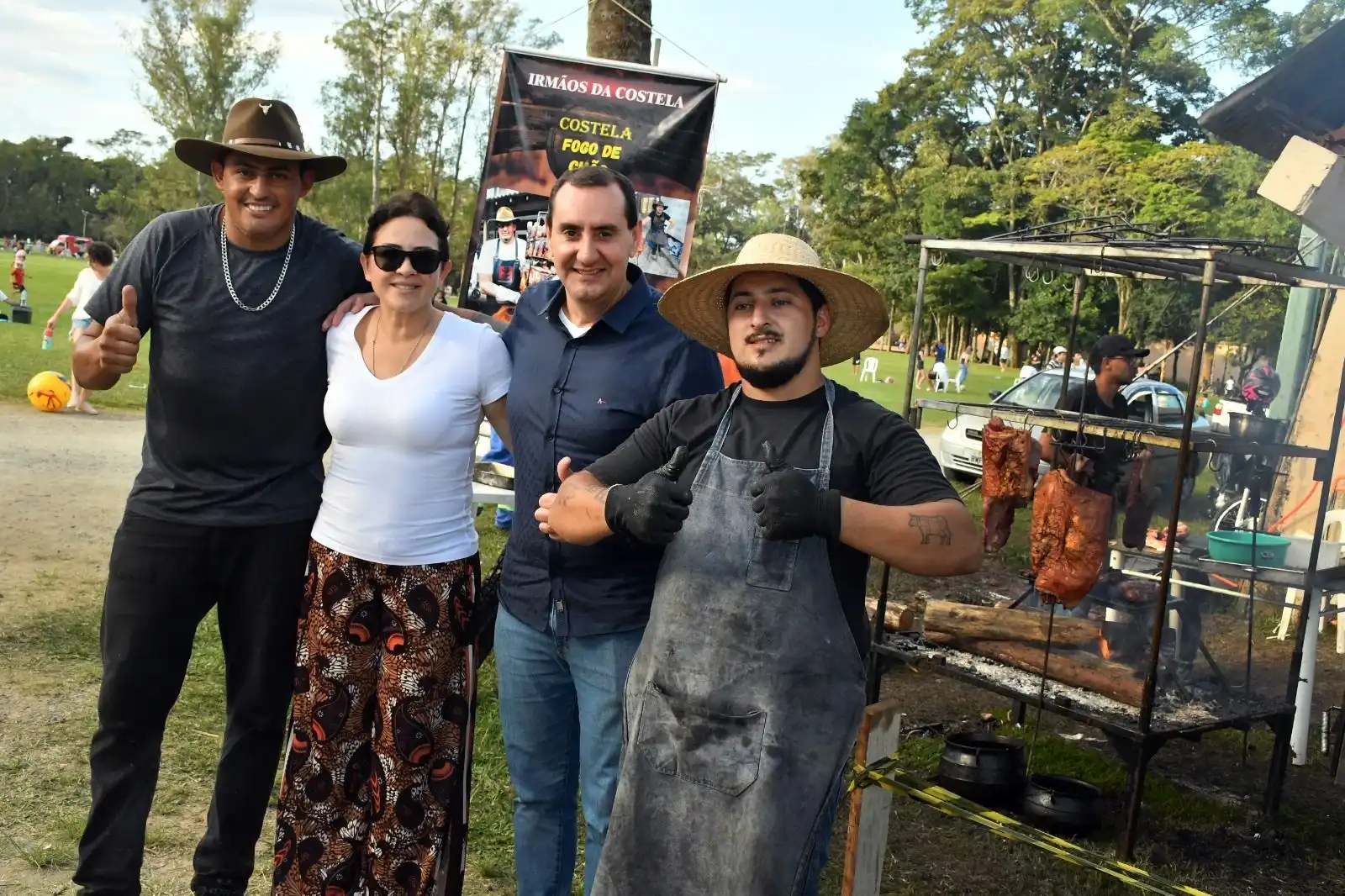 Festival Comida de Rua contou com a presença do prefeito Anderson Farias