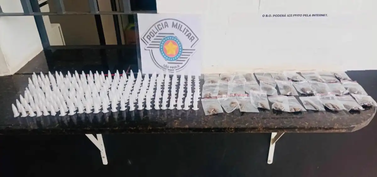 Adolescente é apreendido por tráfico de drogas em Potim