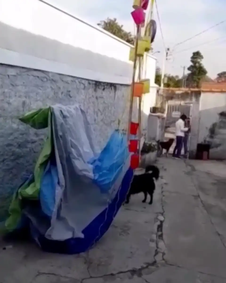 Balão cai em uma casa no Jardim Paraíba em Jacareí 