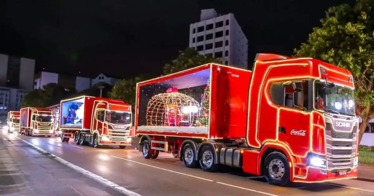 Caravana de Natal da Coca-Cola passará por São José