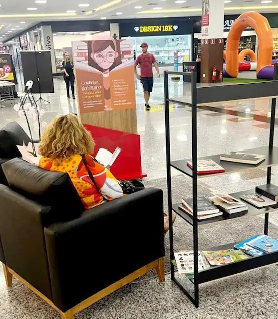Shopping de São José dos Campos promove troca de livros para incentivar a leitura