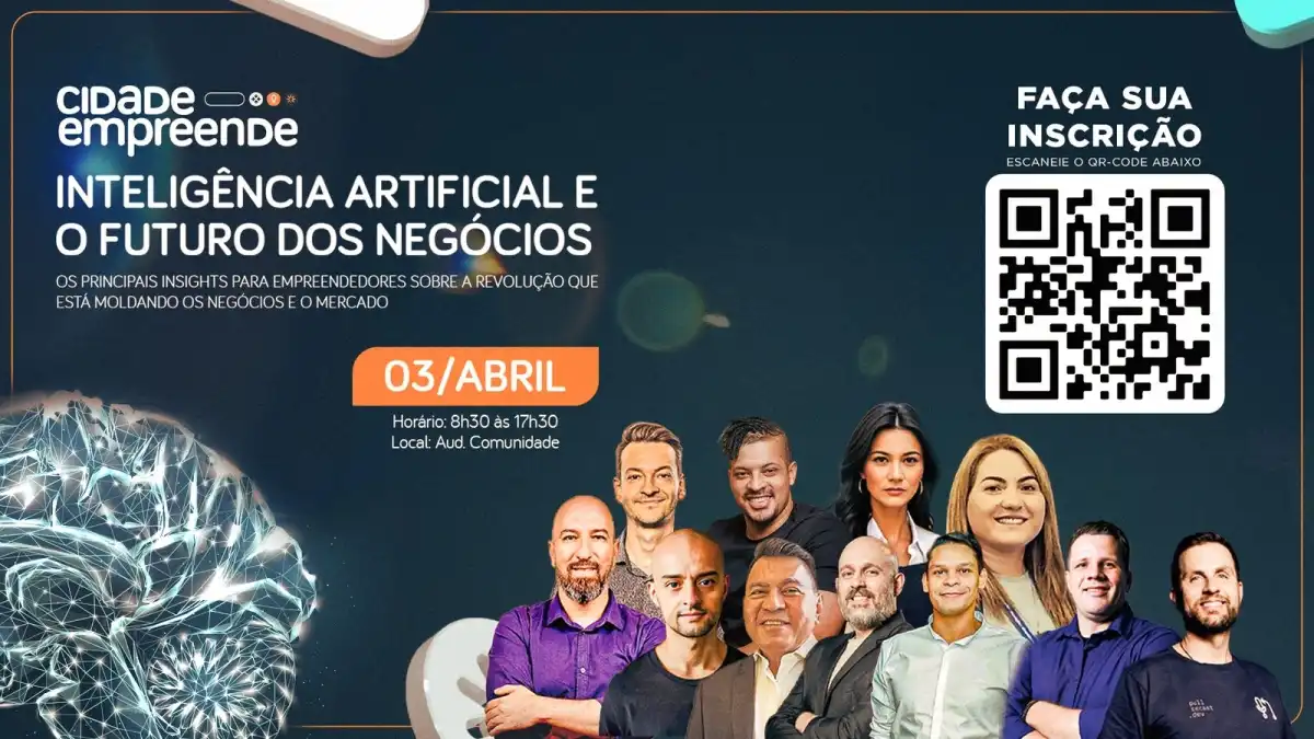 Cidade Empreende acontecerá de forma gratuita desta quinta-feira (03)