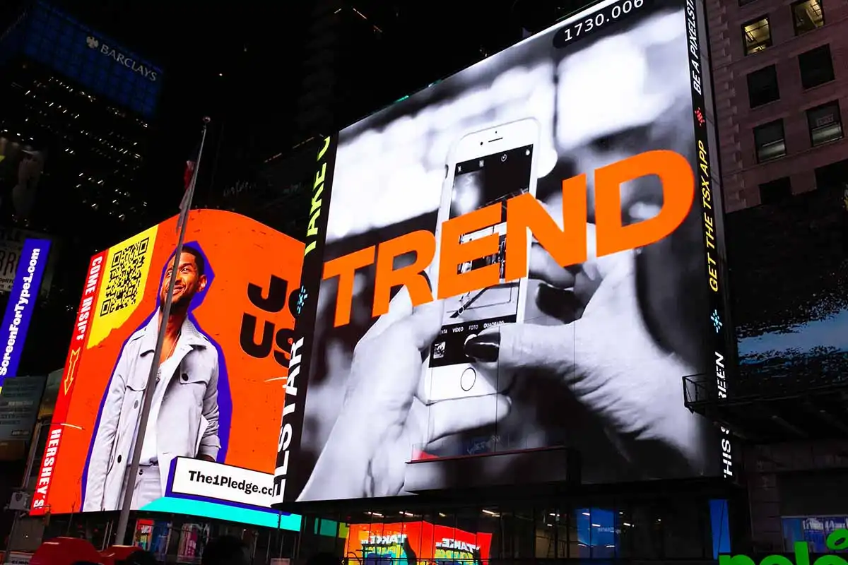 Fevest Trend 2024 amplia seu alcance internacional com anúncio na Times Square, em Nova York