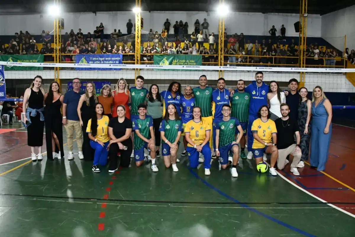 Escola de Vôlei de São José é a primeira escola oficial da Seleção Brasileira