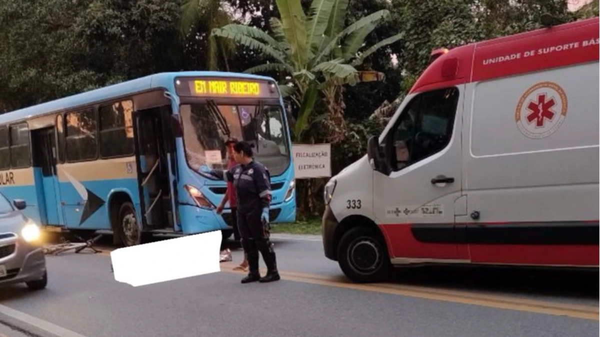 Ciclista morre após acidente com ônibus escolar no Juquehy