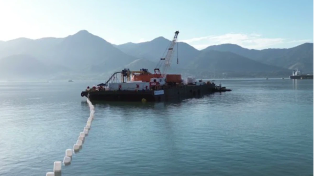 Ilhabela inicia instalação de cabos subaquáticos para ampliar sistema elétrico da cidade