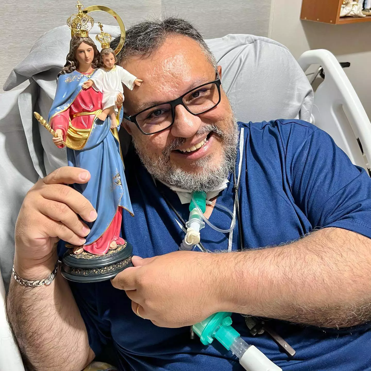 Padre Márlon Múcio é internado e sedado em hospital de São José dos Campos