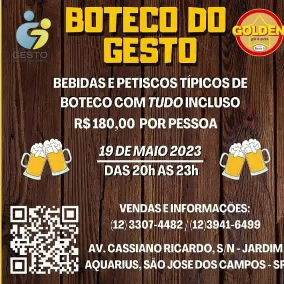 Boteco do Gesto dia 19 de maio