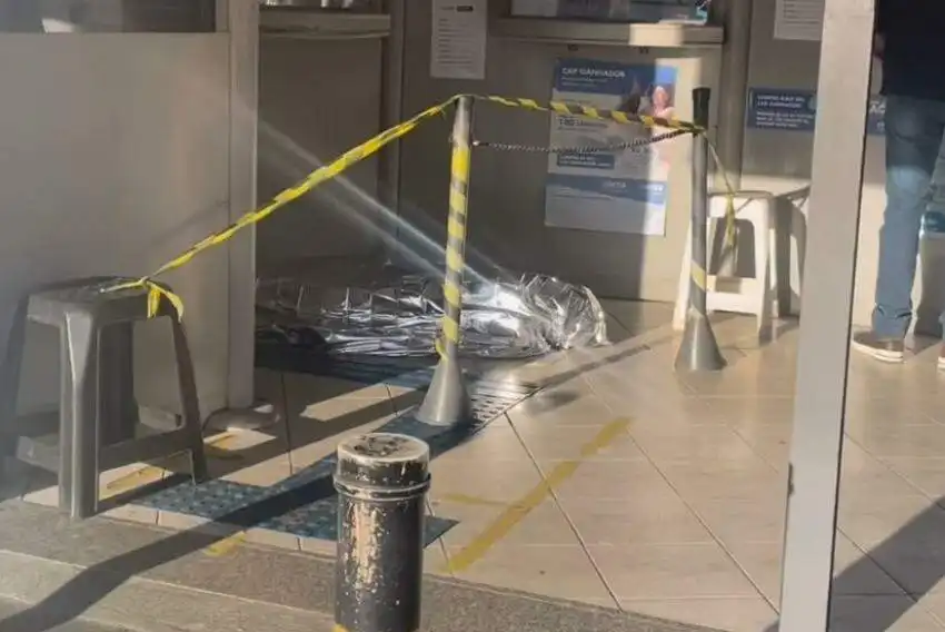 Homem morre em lotérica e local mantém atividades