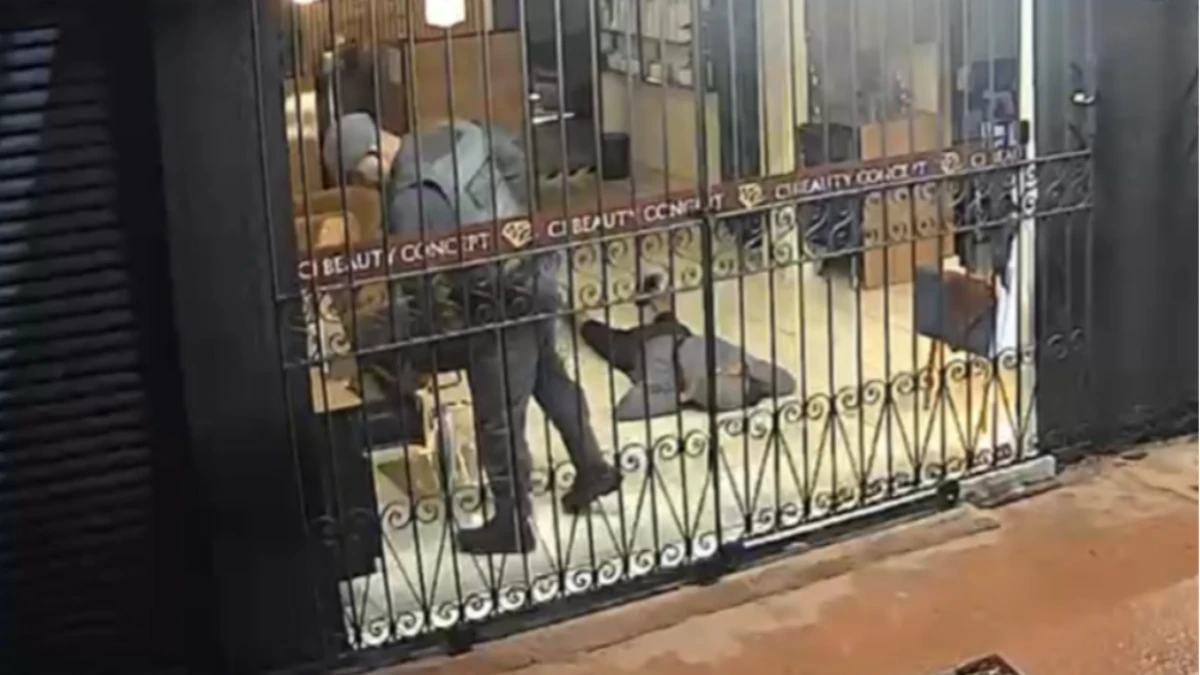 Criminosos invadem clínica pelo telhado e homem é preso durante tentativa de furto em São José
