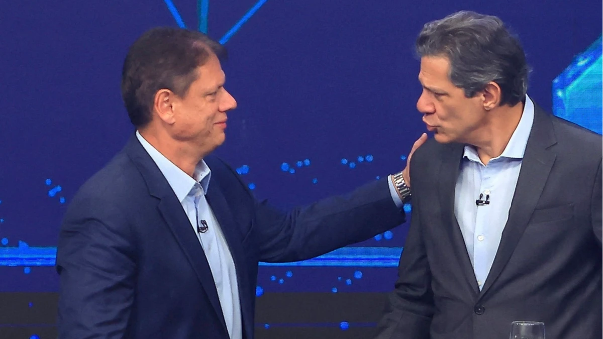 Tarcísio vencerá no primeiro turno com 55,3% contra 35,1% de Haddad, diz pesquisa Vox