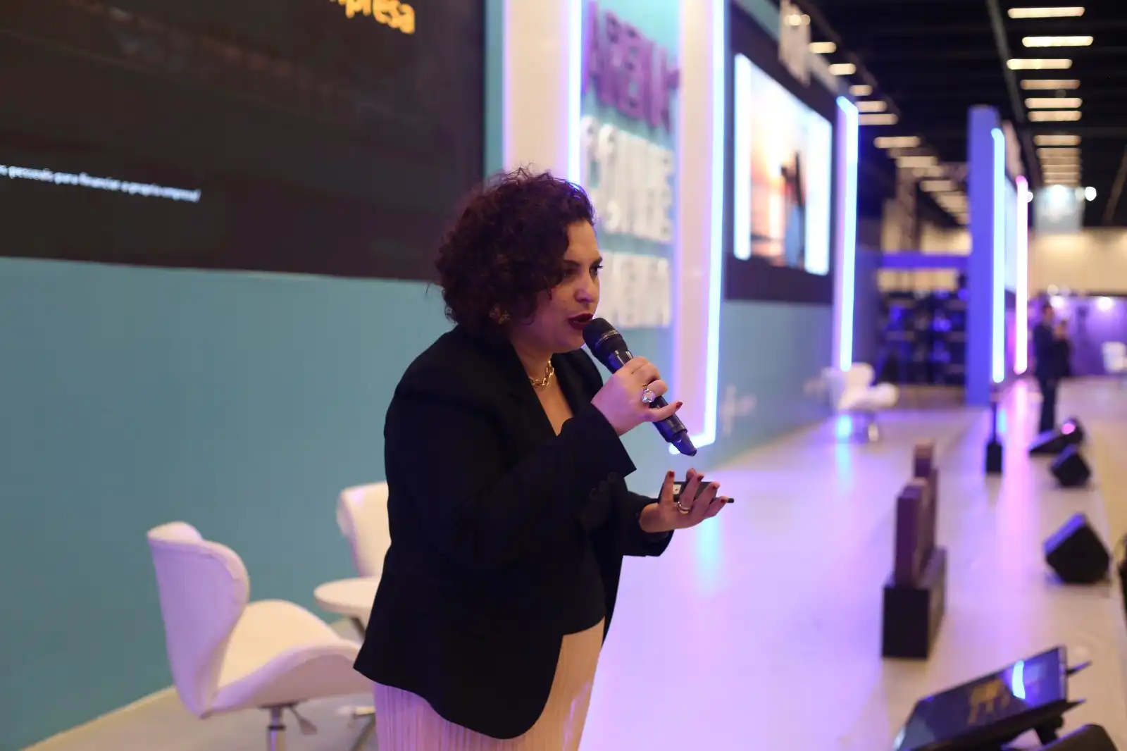 Empresária de São José foi destaque na Feira do Empreendedor de SP
