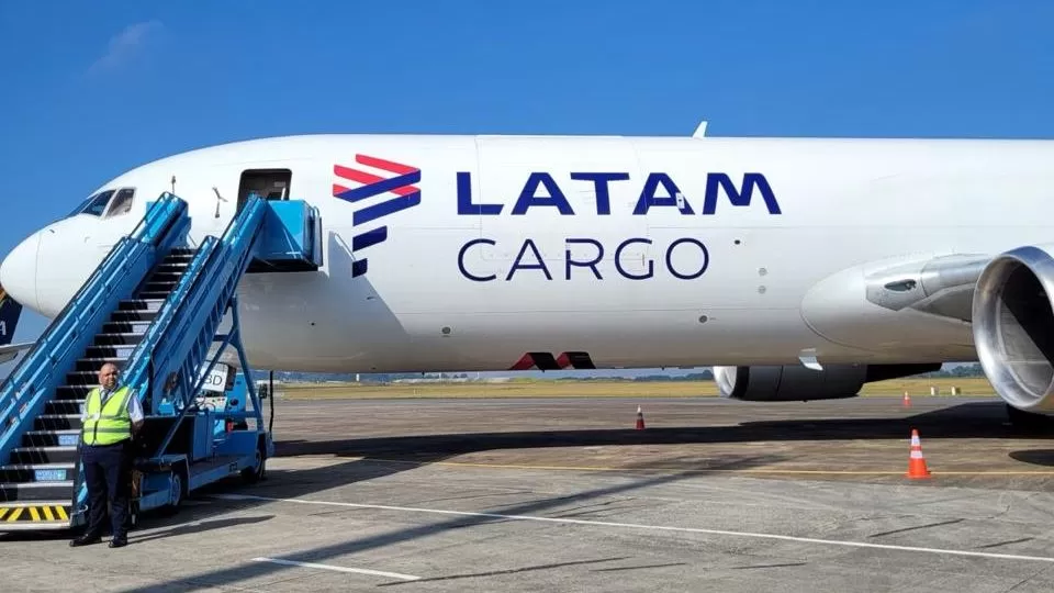 LATAM Cargo inaugura voo direto de Bruxelas para São José