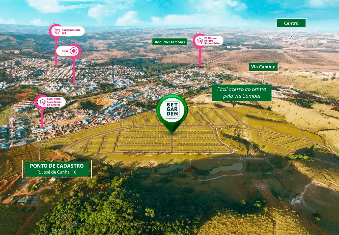 Em SJC, lançamento do Residencial SetGarden terá temática de jardim e iniciativa ambiental