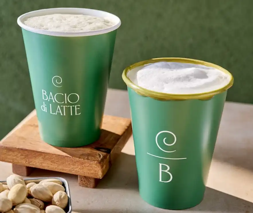 Bacio di Latte lança Reserva Pistacchio em parceria com a Nespresso