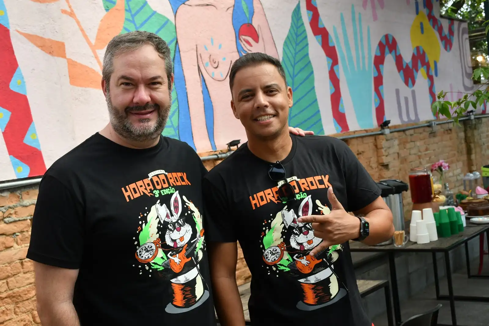 3ª edição da Hora do Rock-Coletiva de Imprensa no Eva Café