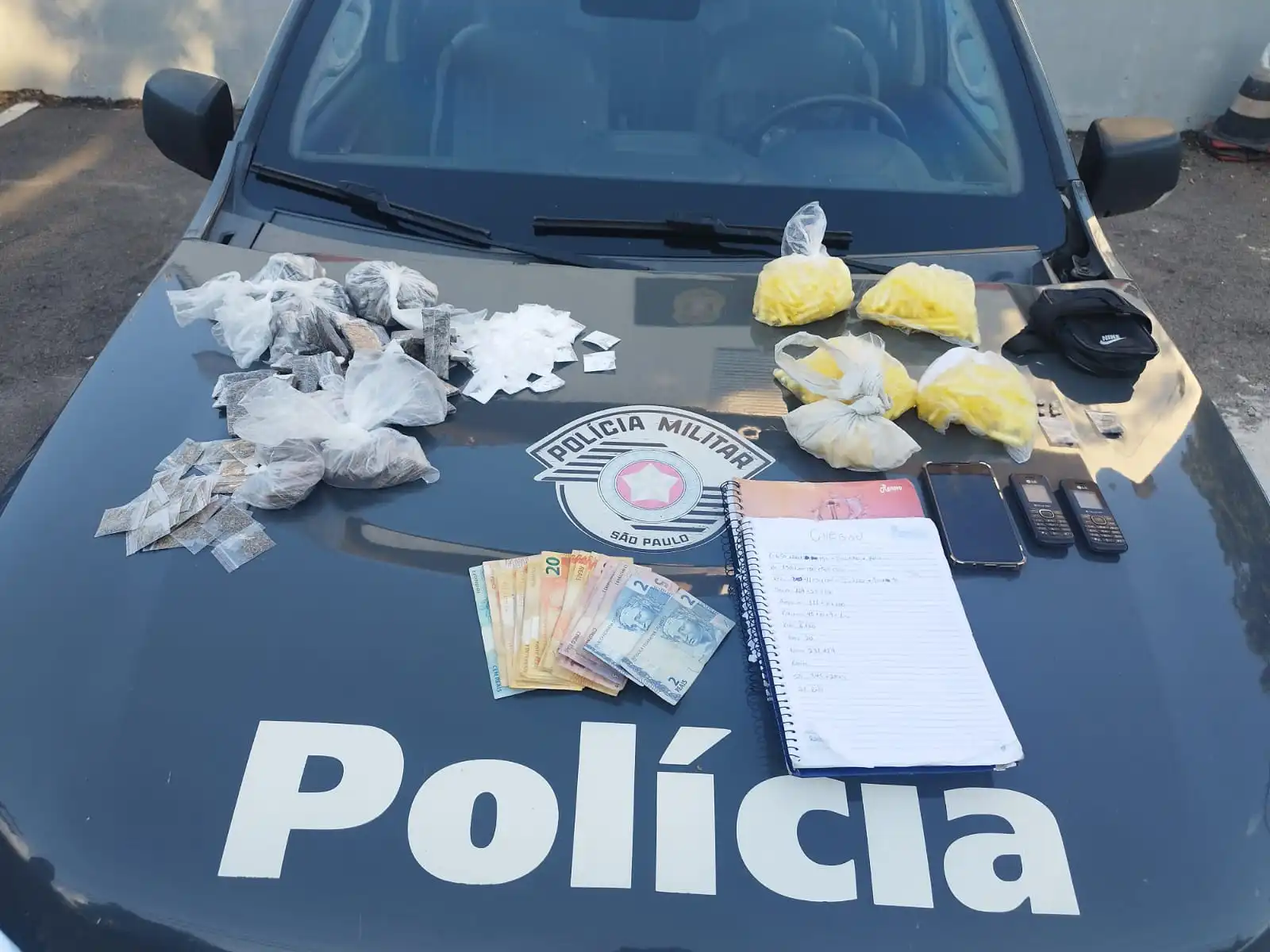 Adolescentes são apreendidos por tráfico de drogas em São José