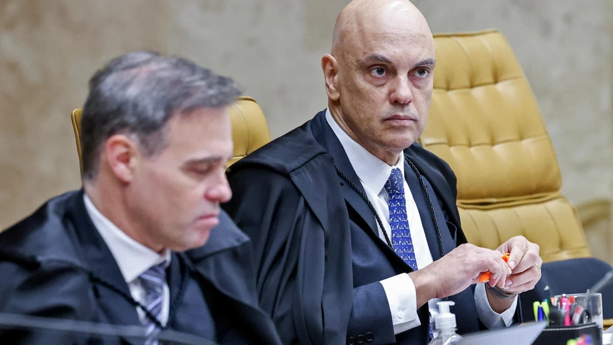 Moraes para Mendonça: “está a serviço de um grupo político que quis dar um golpe nesse país”