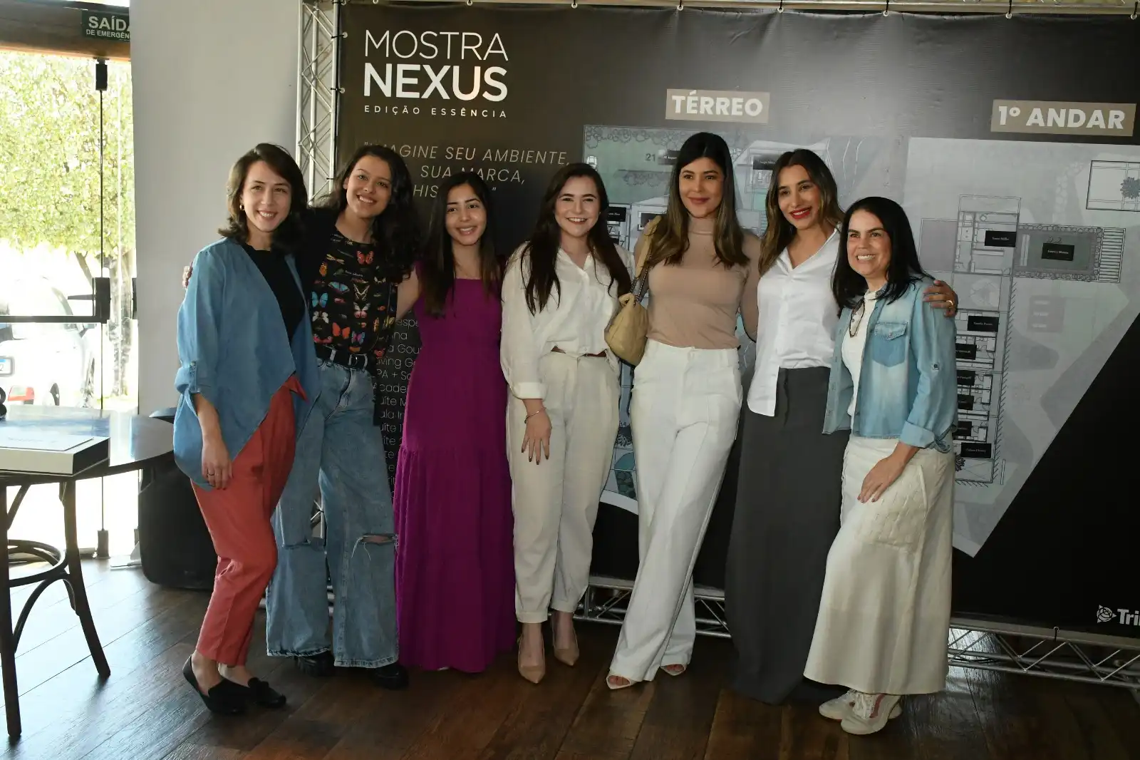 Escolha dos ambientes da Mostra Nexus Essência