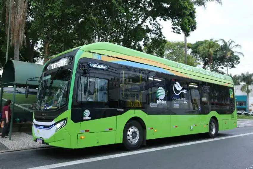 Licitação para aluguel de ônibus elétricos tem apenas uma empresa interessada