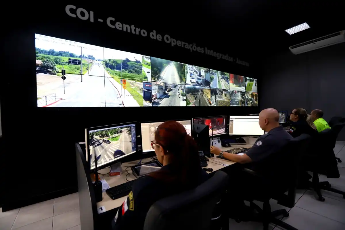Jacareí lança novo COI 2.0 com quase 200 câmeras