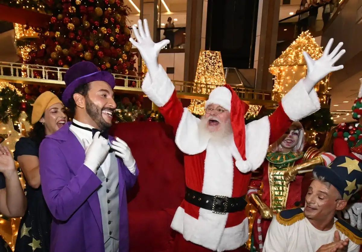 Papai Noel está online no Colinas Shopping
