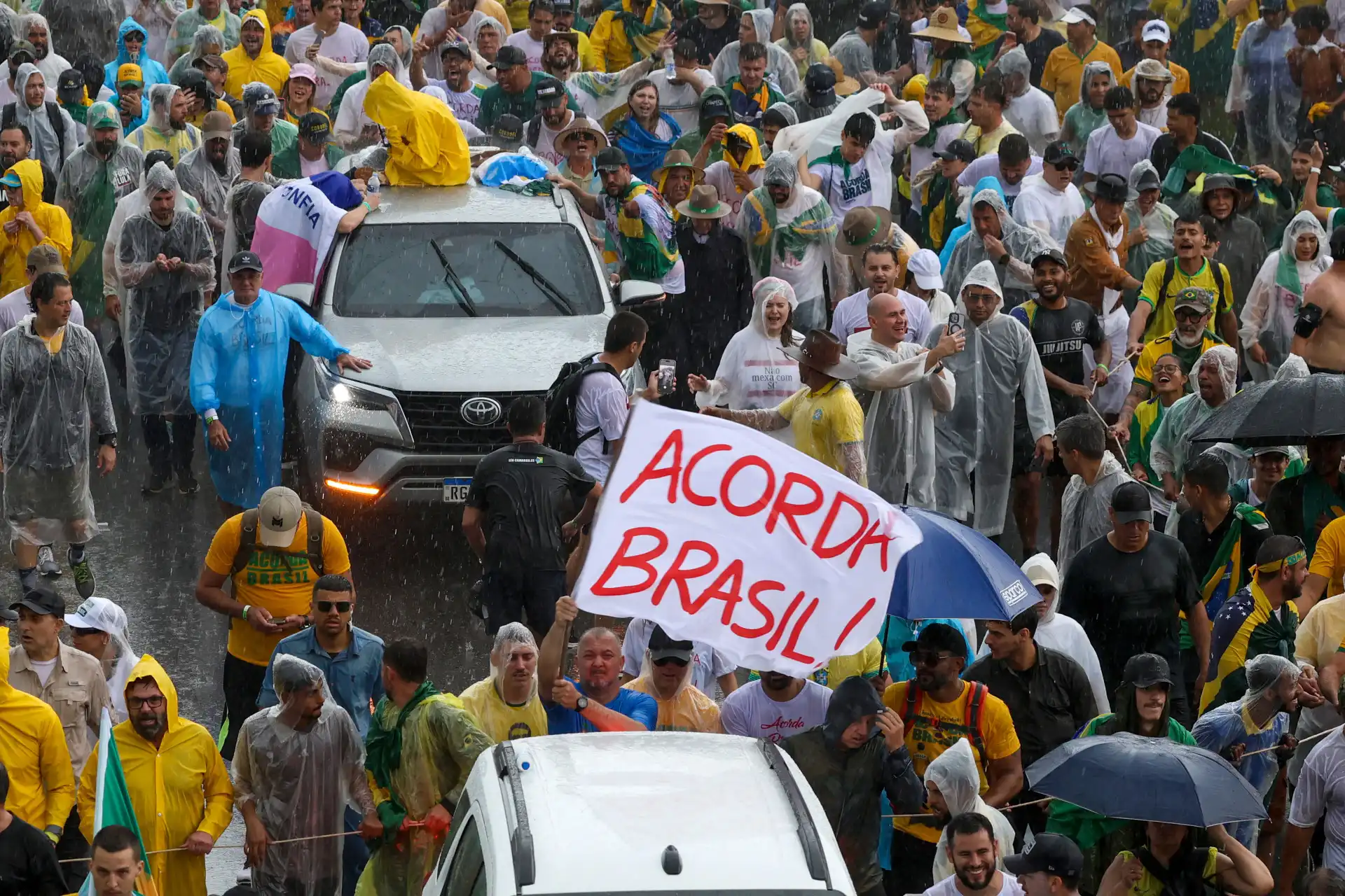 Manifestação “Acorda Brasil” acontecerá no domingo (1) em São José