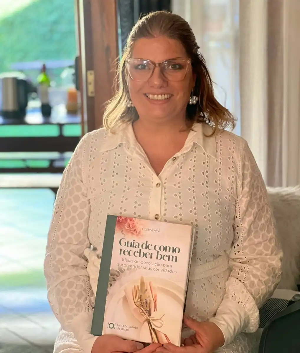 Lançamento do livro ‘Guia de como Receber Bem’ de Carla Jerlich