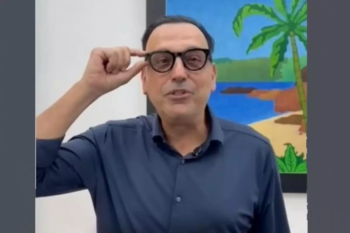 Vice-governador Felicio Ramuth adota óculos com Inteligência Artificial