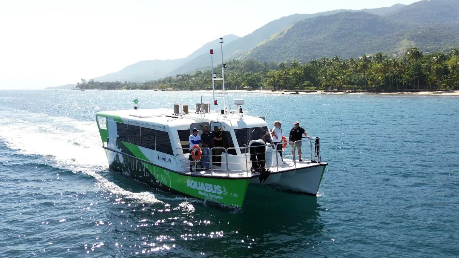 Ilhabela aumenta para R$ 50 a passagem do Aquabus para turistas