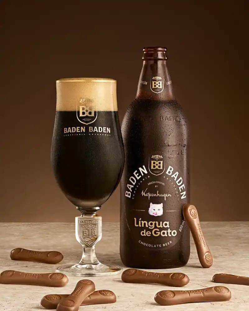 Cervejaria Baden Baden e Kopenhagen lançam cerveja Língua de Gato para a Páscoa