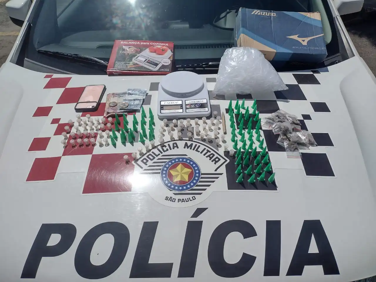 Homem em "saidinha" temporária é preso por tráfico de drogas