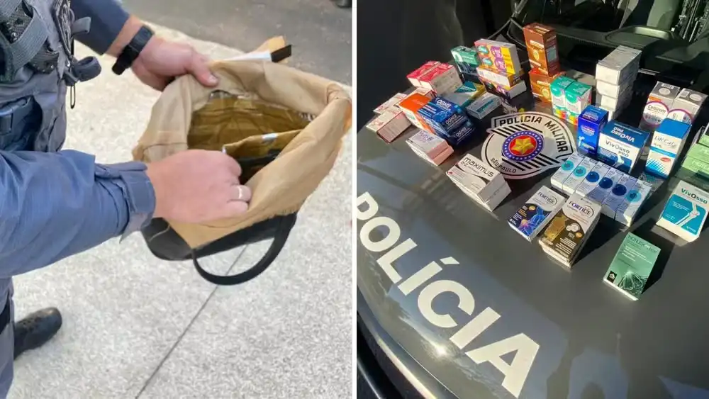 Com remédios furtados e bolsa bloqueadora de alarmes, estrangeiras são presas em SJC